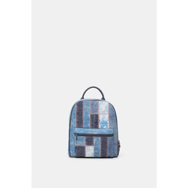 Women Denim Backpack Medium - Blue