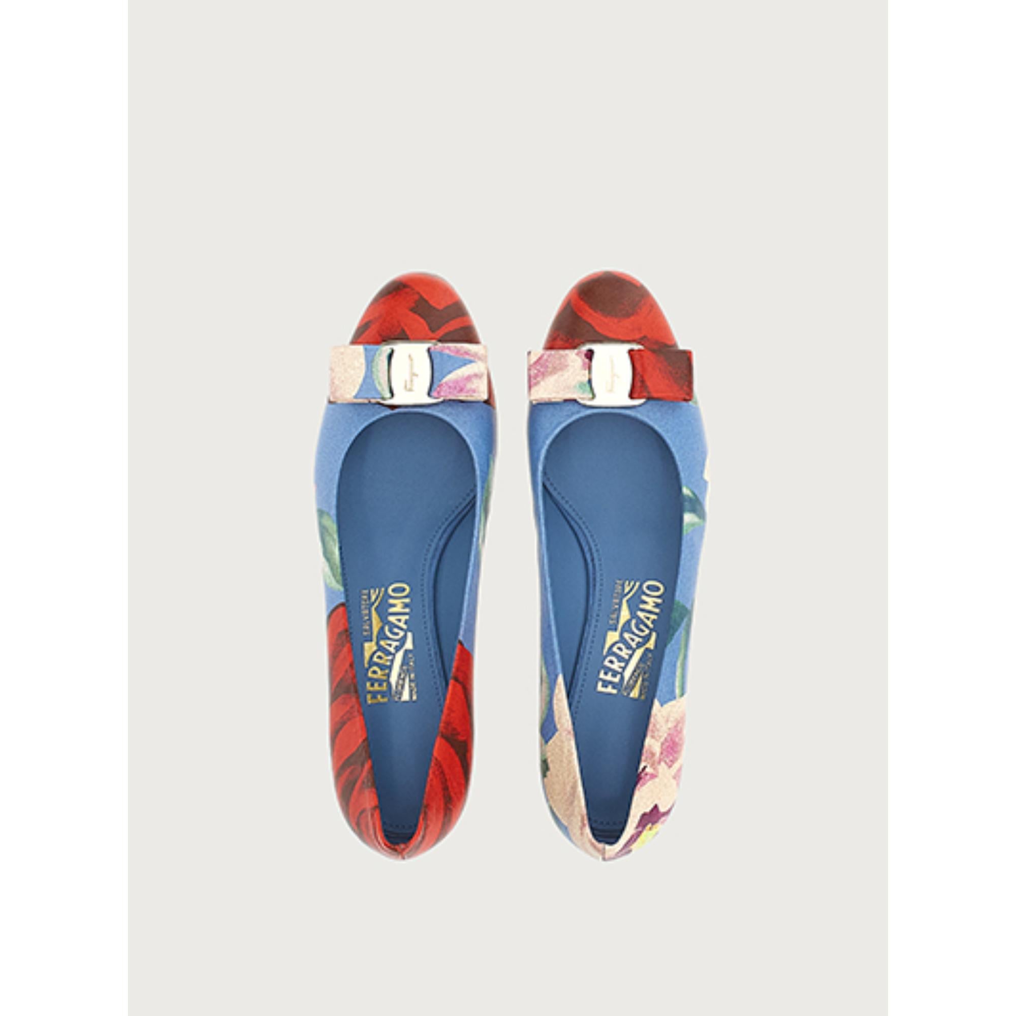 Vara Bow Pump Shoes - Multicolor