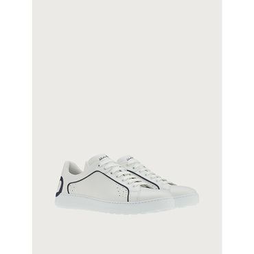 Gancini Sneaker - White/Blue Marine