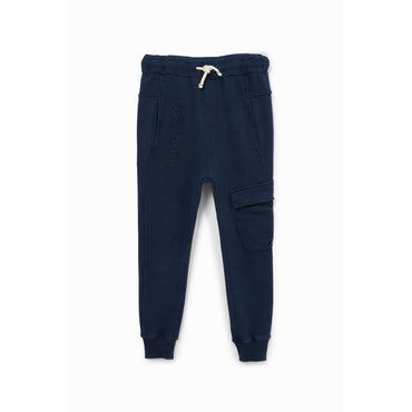 Boy Knit Long Trousers - Blue