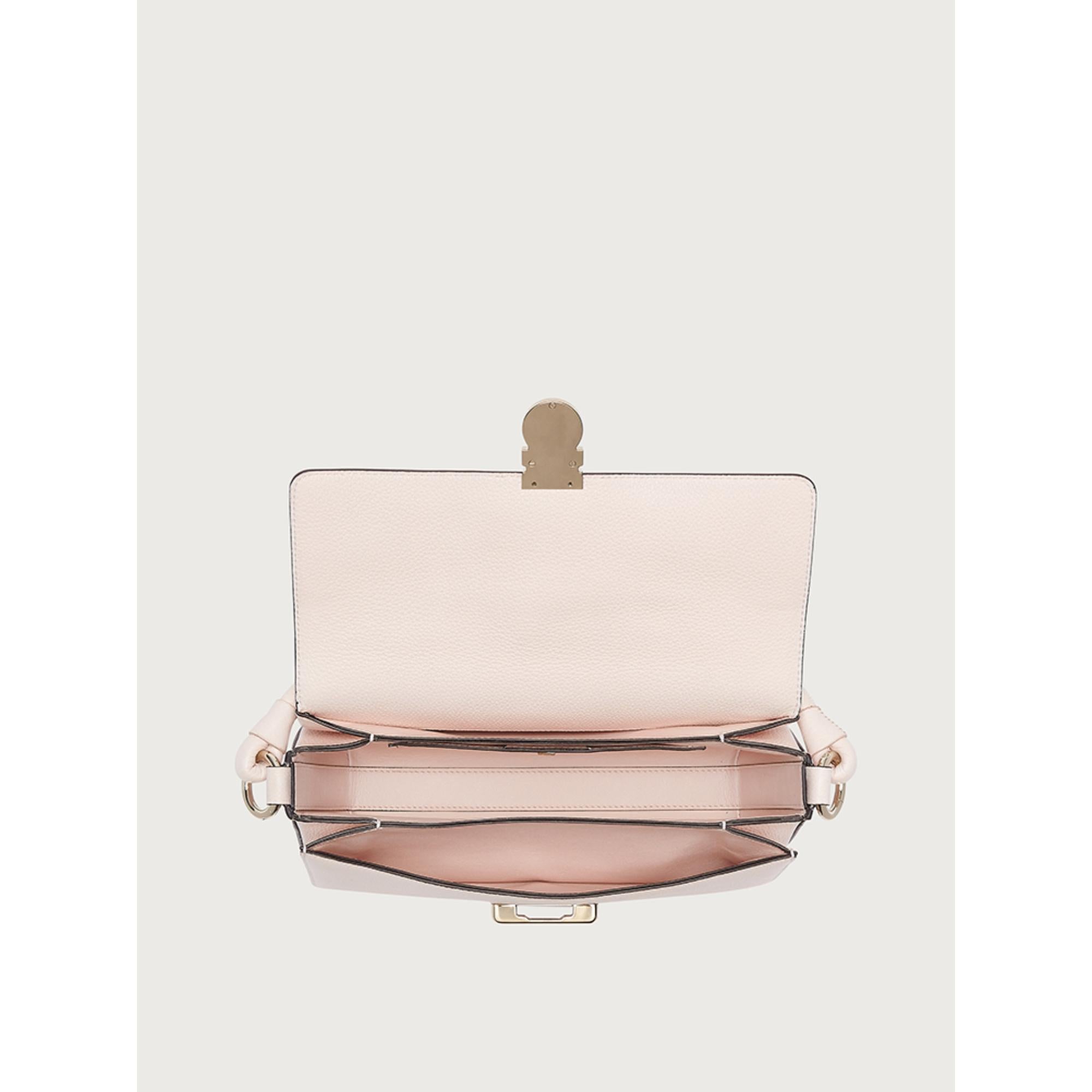 Ferragamo Glam Shoulder Bag - Pink Lemonade