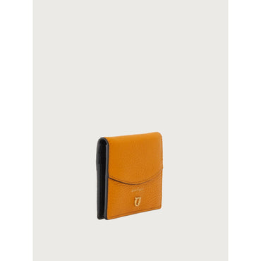 Gancini Credit Card Holder in Calf Leather - Olivello