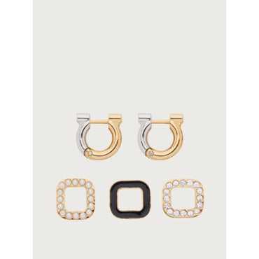 Earrings with Gancini Charm - Gold